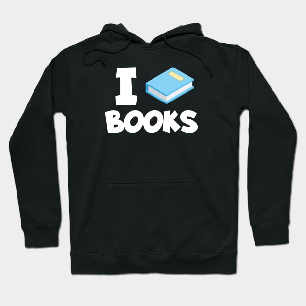 Bookworm i love books Hoodie by maxcode